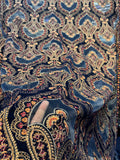 Micro velvet zinc blue