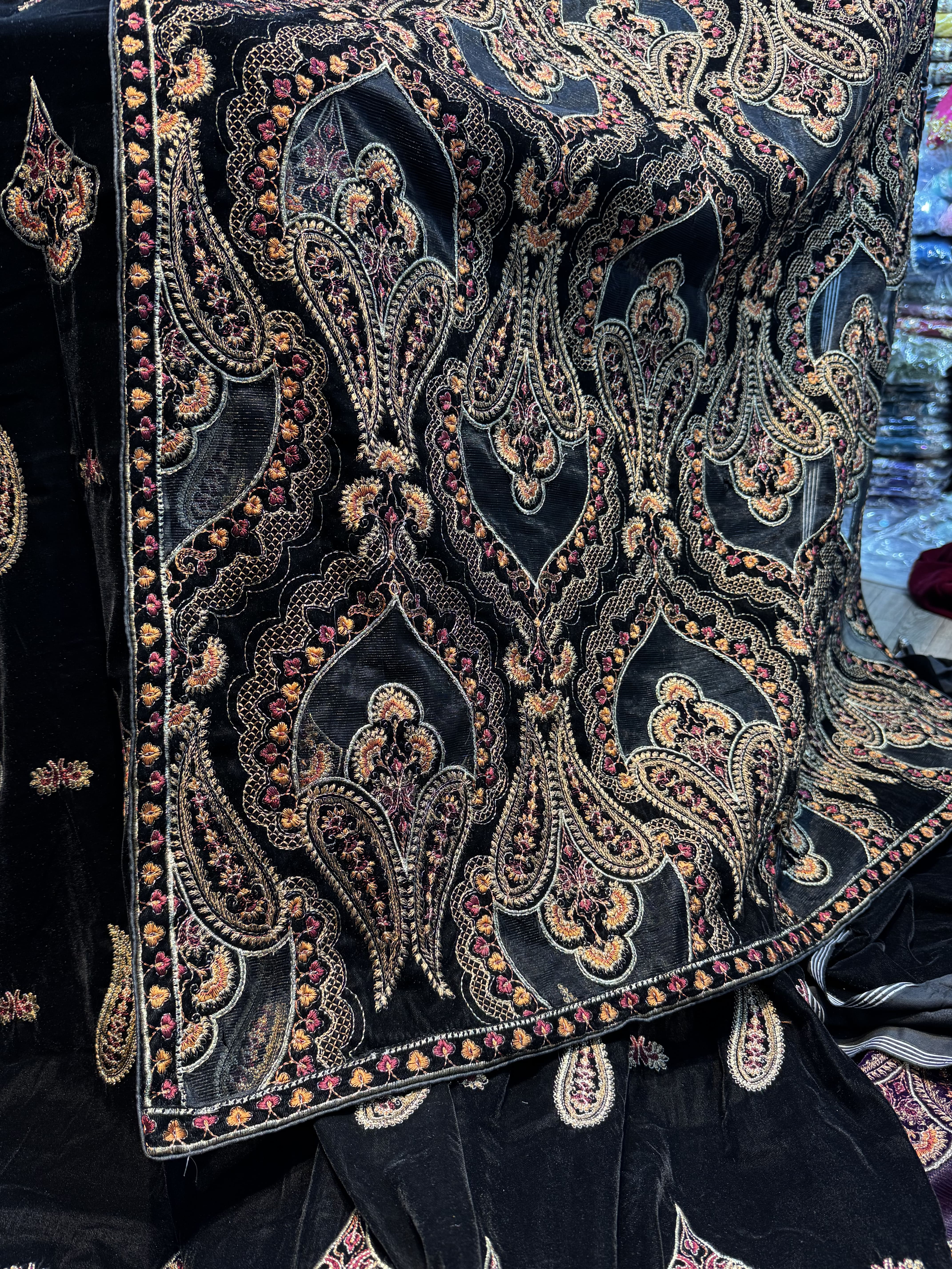 Micro velvet black 