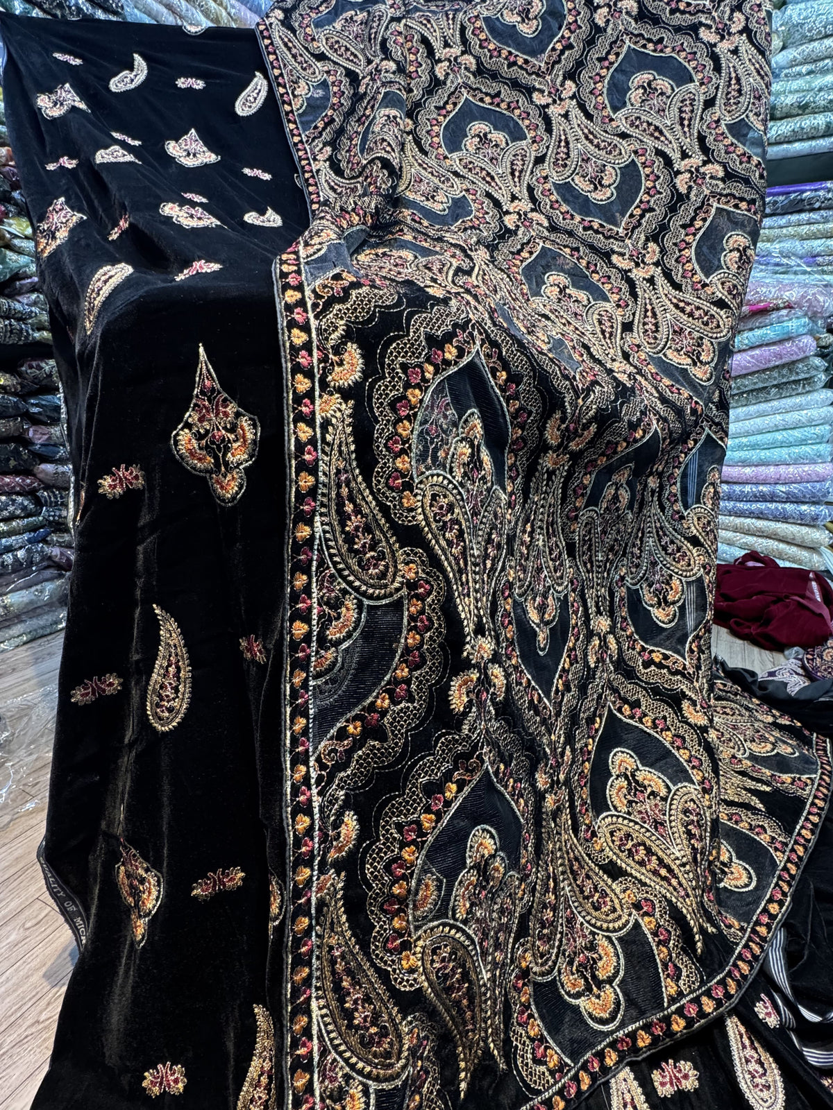 Micro velvet black 